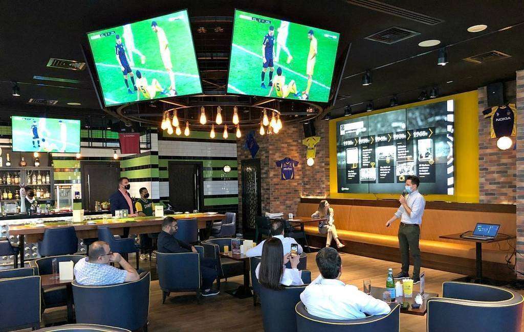 Presentación por parte de LaLiga de El Clásico en el Champs Sports Bar del hotel Occidental Dubai Production City. (EL CORREO) Presentación por parte de LaLiga de El Clásico en el Champs Sports Bar del hotel Occidental Dubai Production City. (EL CORREO)