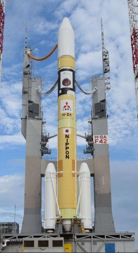 Todo se encuentra listo ya en Japón para que a las 01.58 horas de este lunes 20 de julio zarpe hacia Marte la sonda Hpe. (@DXBMediaOffice)