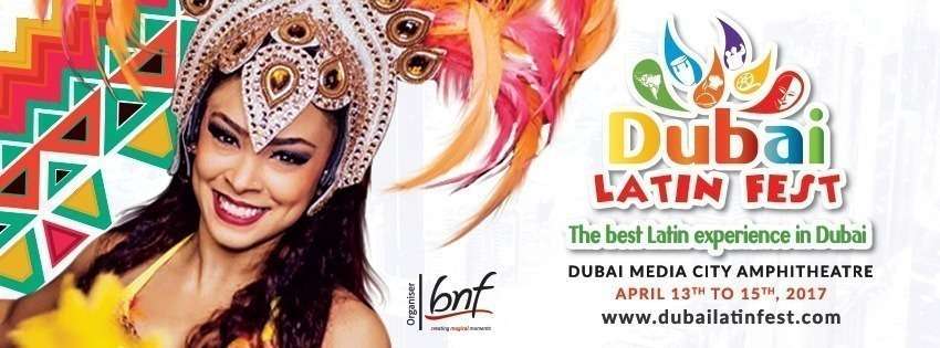Flyer Dubai Latin Fest 2017