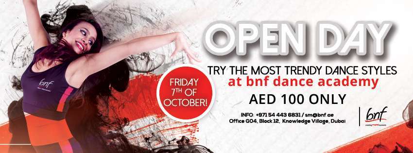 Banner open day bnf Dubai