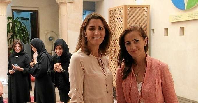 Esther Torres y Marta Sánchez-Mateos.