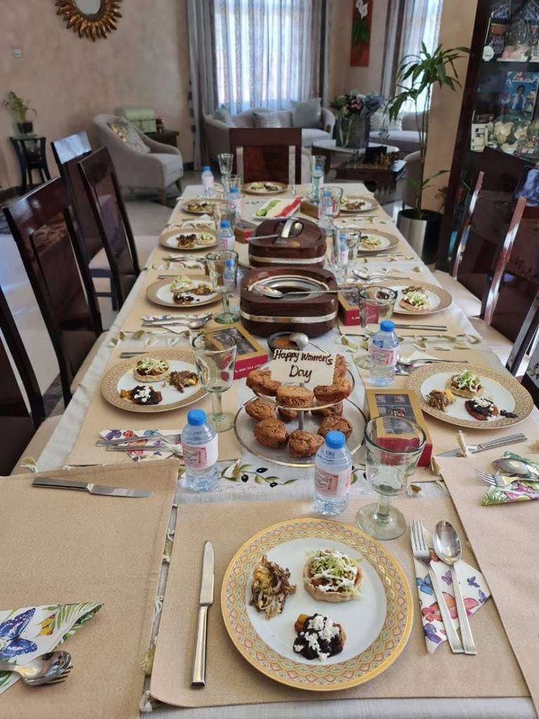 Mesa preparada para el desayuno mexicano. (Cedida)