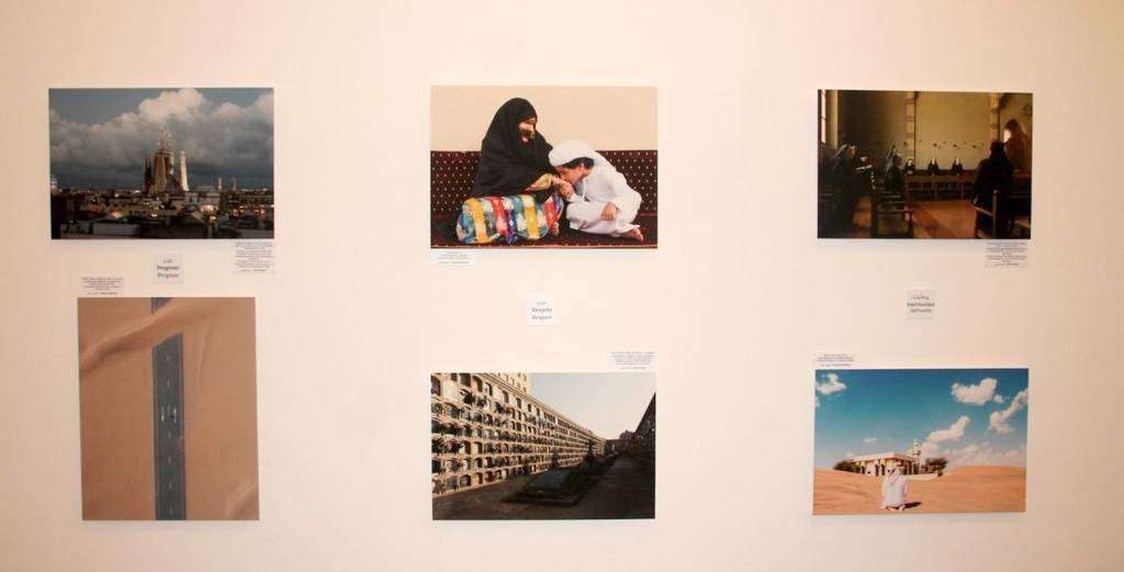 Fotografías expuestas en la muestra 'Conceptos Paralelos en España y EAU'. (EL CORREO) Fotografías expuestas en la muestra 'Conceptos Paralelos en España y EAU'. (EL CORREO)