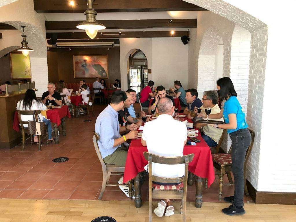 El Seville's completó todo el aforo que permiten las actuales circunstancias relacionadas con el coronavirus. (EL CORREO) El Seville's completó todo el aforo que permiten las actuales circunstancias relacionadas con el coronavirus. (EL CORREO)