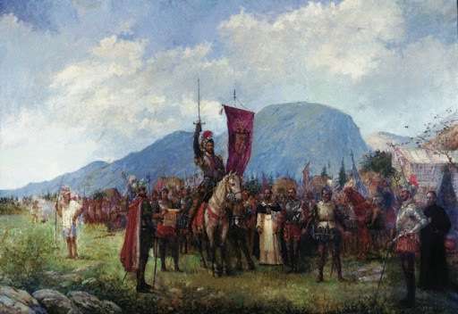 Gonzalo Jiménez de Quesada y la fundacion de Bogotá.