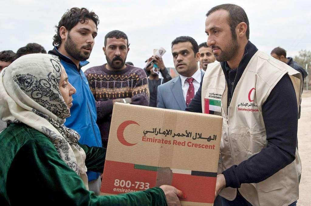 La ayuda de Emiratos Árabes al pueblo sirio en los últimos años ha sido constante. (WAM)