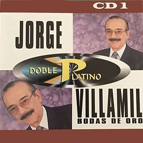 Jorge Villamil, en la portada de uno de sus discos.