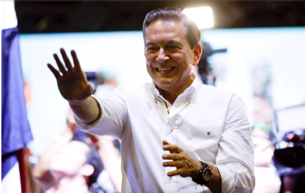 Laurentino Cortizo, presidente de Panamá, en una imagen de Reuters.