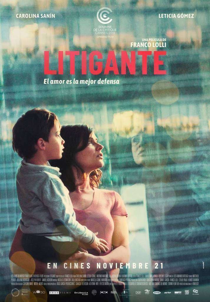 Cartel de la película 'Litigante'.