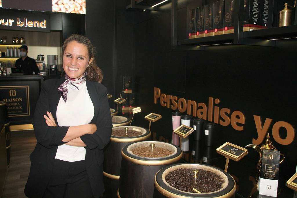 La española María Campoy, gerente de marketing de Maison Samira Maatouk. (EL CORREO)