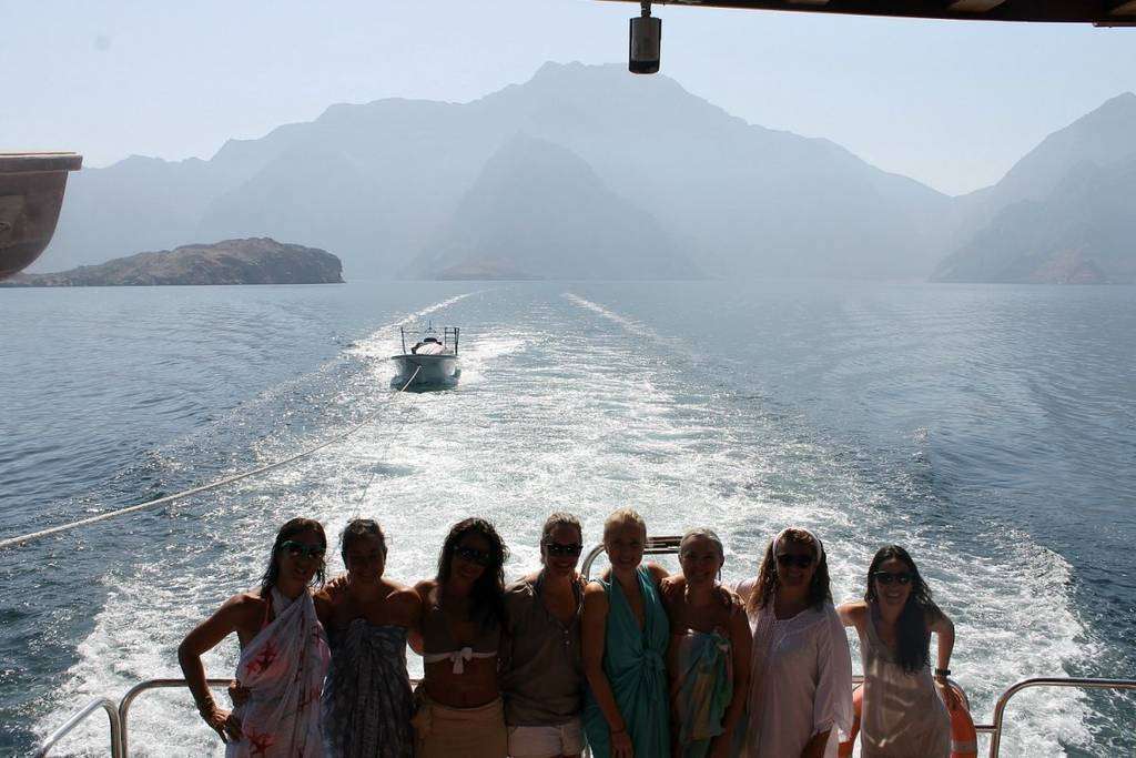 Sailing between the Musandam fjords. (Cedida)