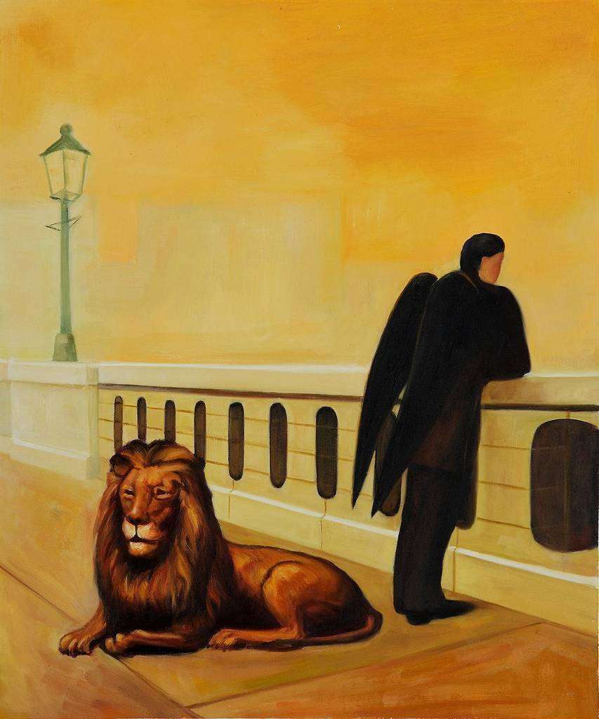 Obra 'Nostalgia' de René Magritte.