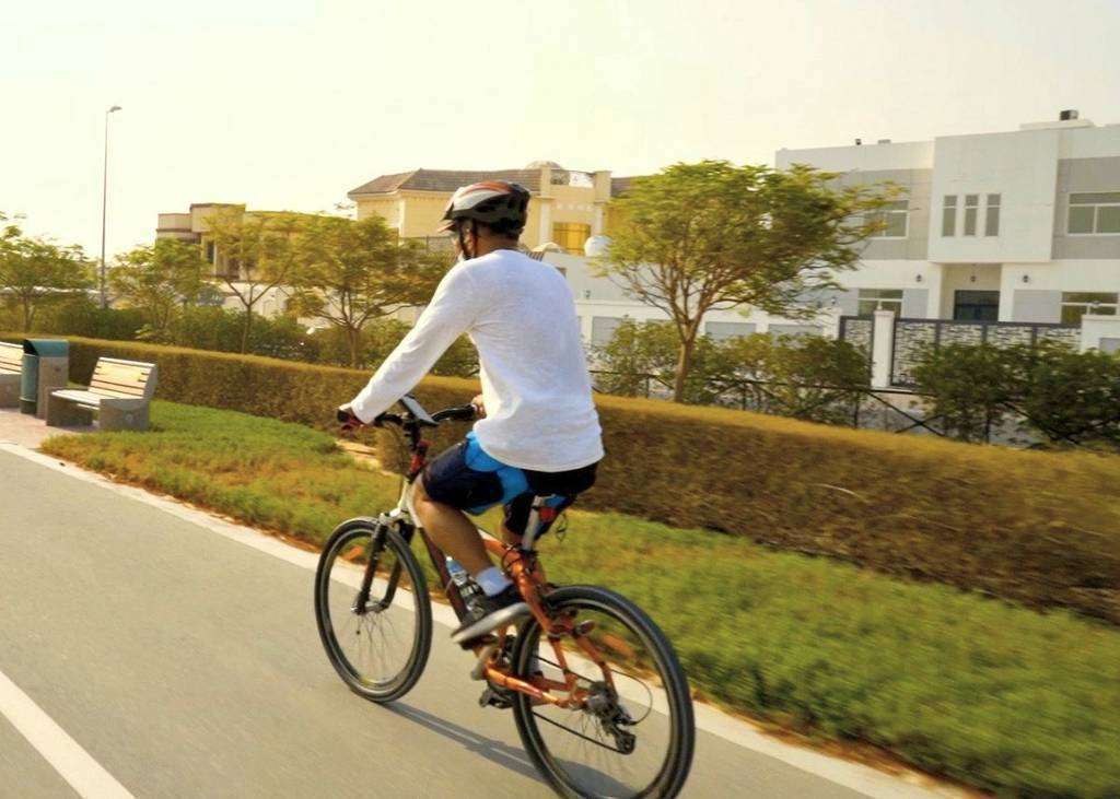 Las zonas verdes proliferan las zonas residenciales de Dubai. (WAM)