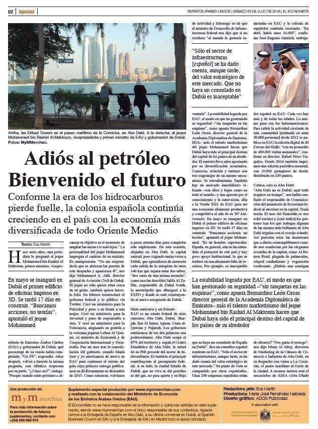 Páginas 2 y 3 del especial.