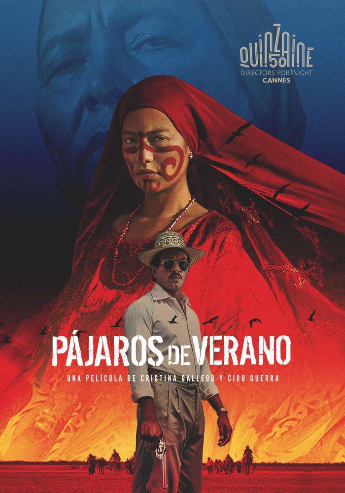 Cartel de la película 'Pájaros de Verano'.