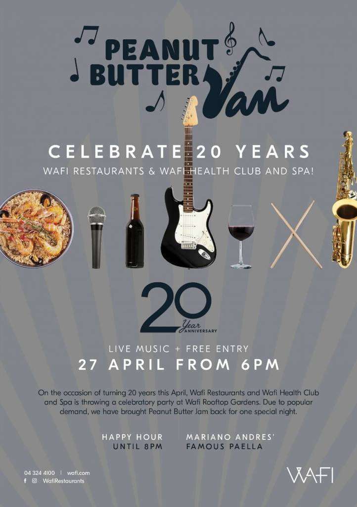 Flyer 20 aniversario Wafi