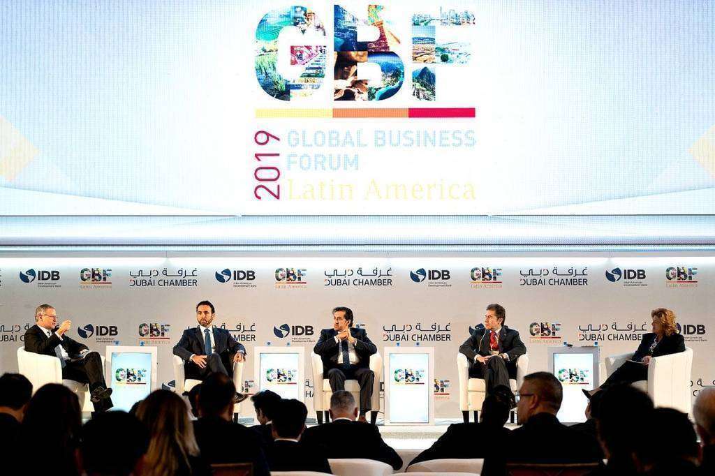 Mohammed Al Shehhi, subsecretario de Asuntos Económicos de EAU durante GBF América Latina 2019. / HE Mohammed Al Shehhi, Undersecretary for Economic Affairs at the UAE Ministry of Economy during GBF Latin America 2019. (EL CORREO)