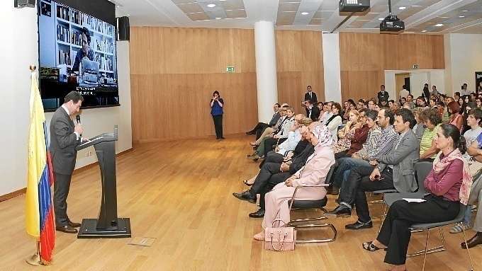 Proyección del documental 'Gabo, la magia de lo real' en Abu-Dhabi. Proyección del documental 'Gabo, la magia de lo real' en Abu-Dhabi.