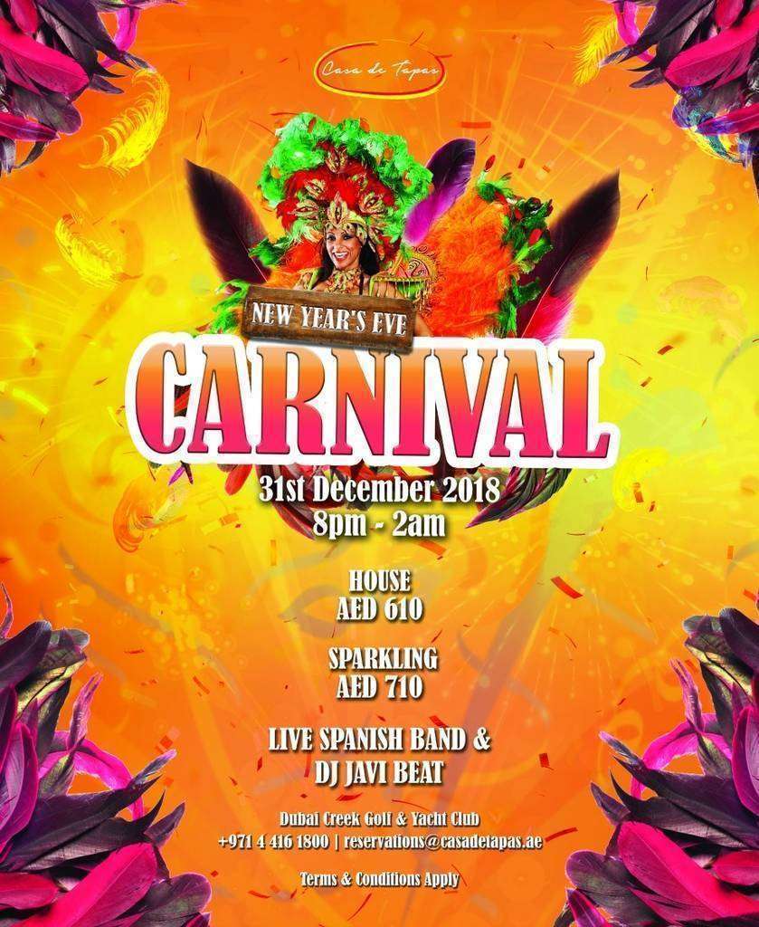 Flyer Casa de Tapas Nocheviela 2018