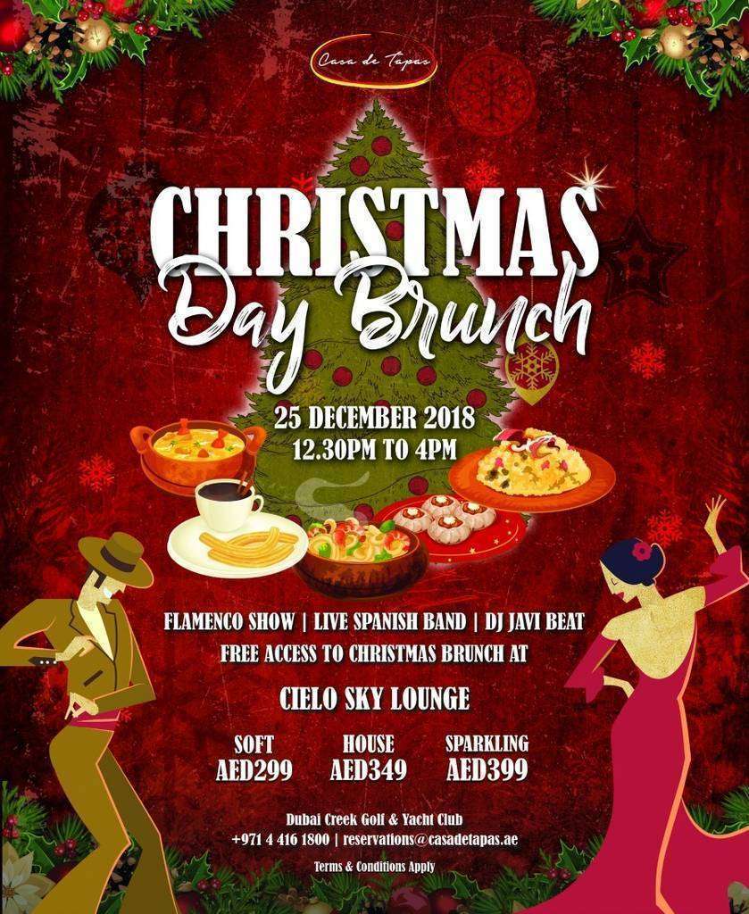 Flyer Casa de Tapas Navidad 2018