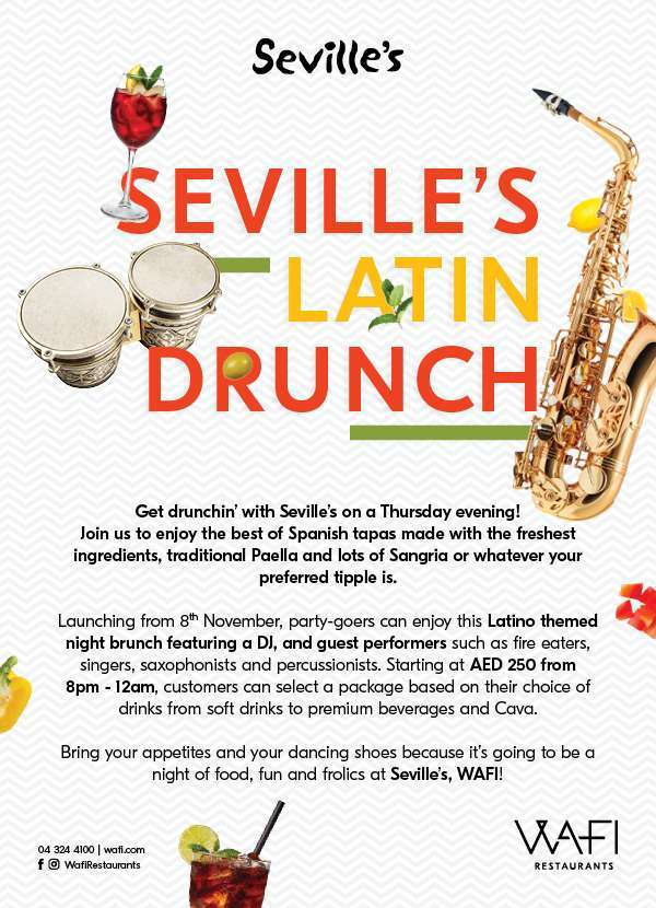 Flyer drunch Seville's