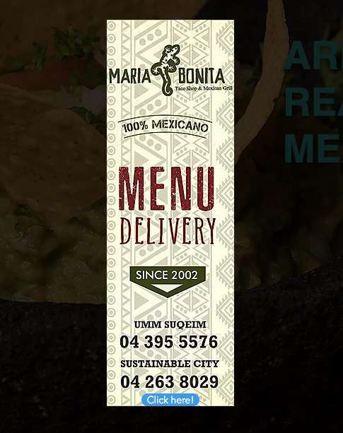 MB Shop On Line tiene disponibles todos los platillos de María Bonita para ‘delivery’ y ‘take away’.