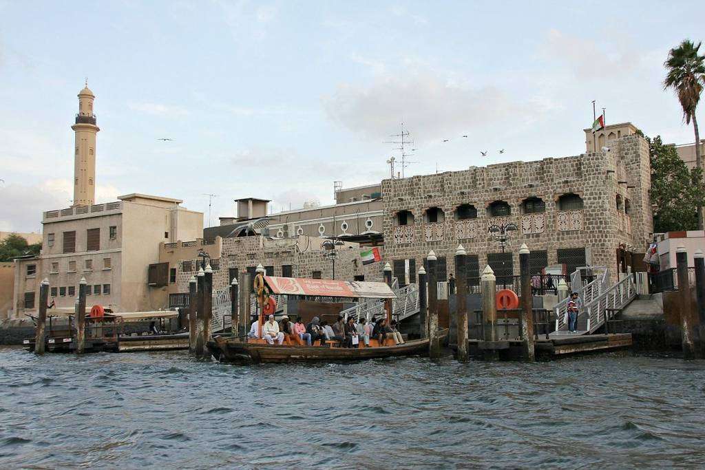 Passenger dock in the Creek at Al Fahidi. (EL CORREO)