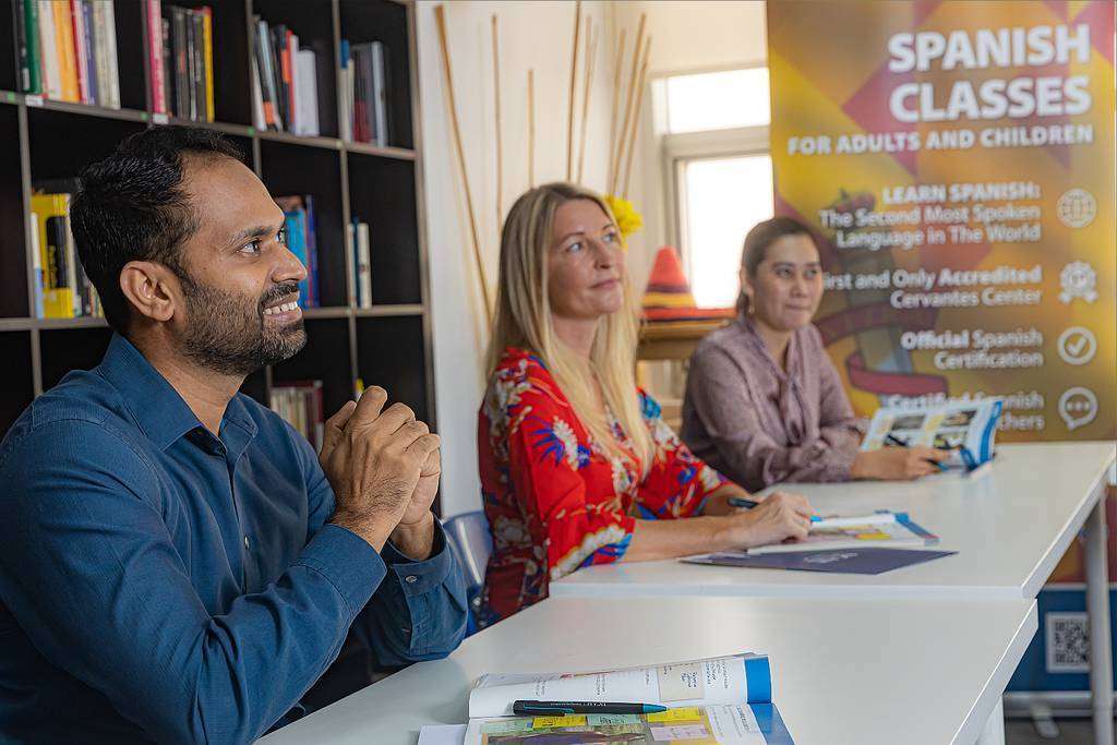 Curso presencial en la sede de UCAM Dubai. (Cedida)